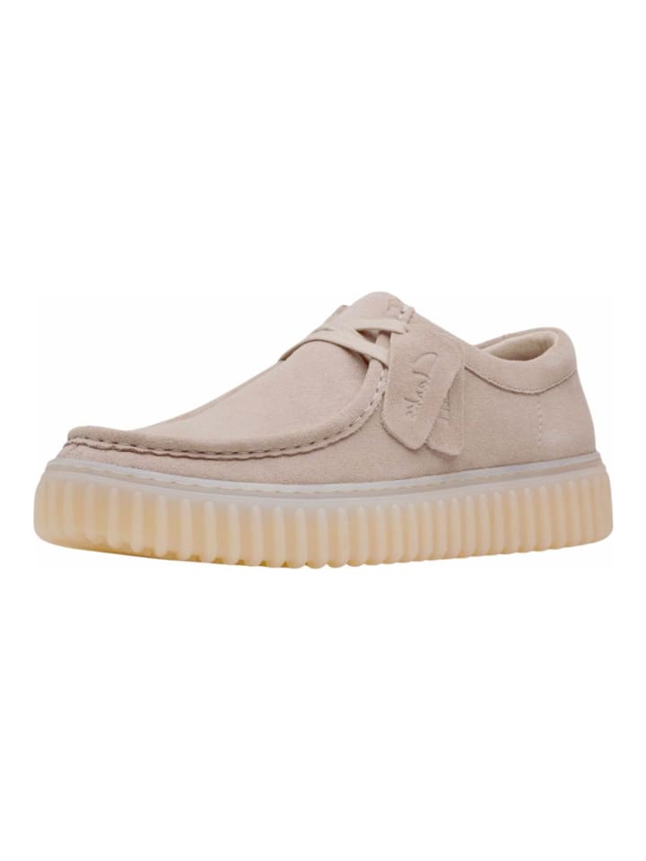 

Туфли на шнуровке Clarks, светло-серый