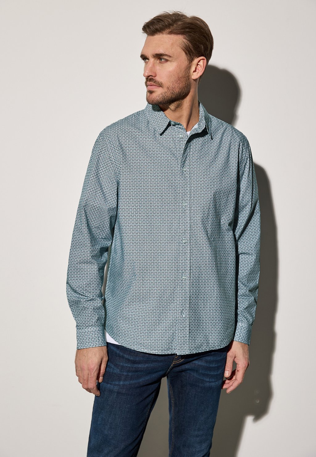 

Рубашка BEDRUCKTES Street One MEN, белый