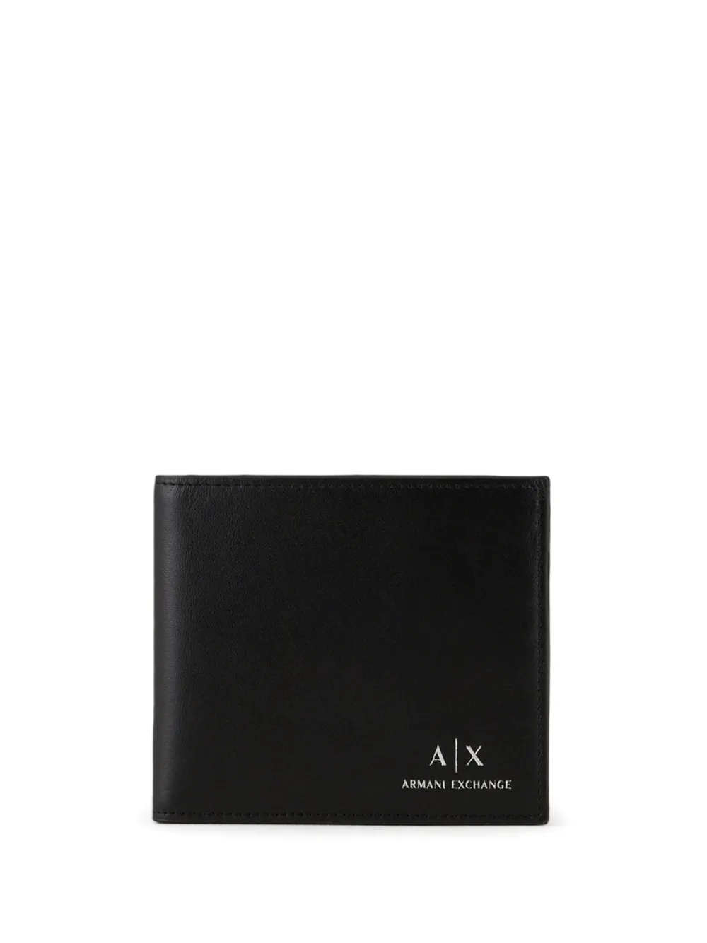 

Бумажник с логотипом Armani Exchange, черный
