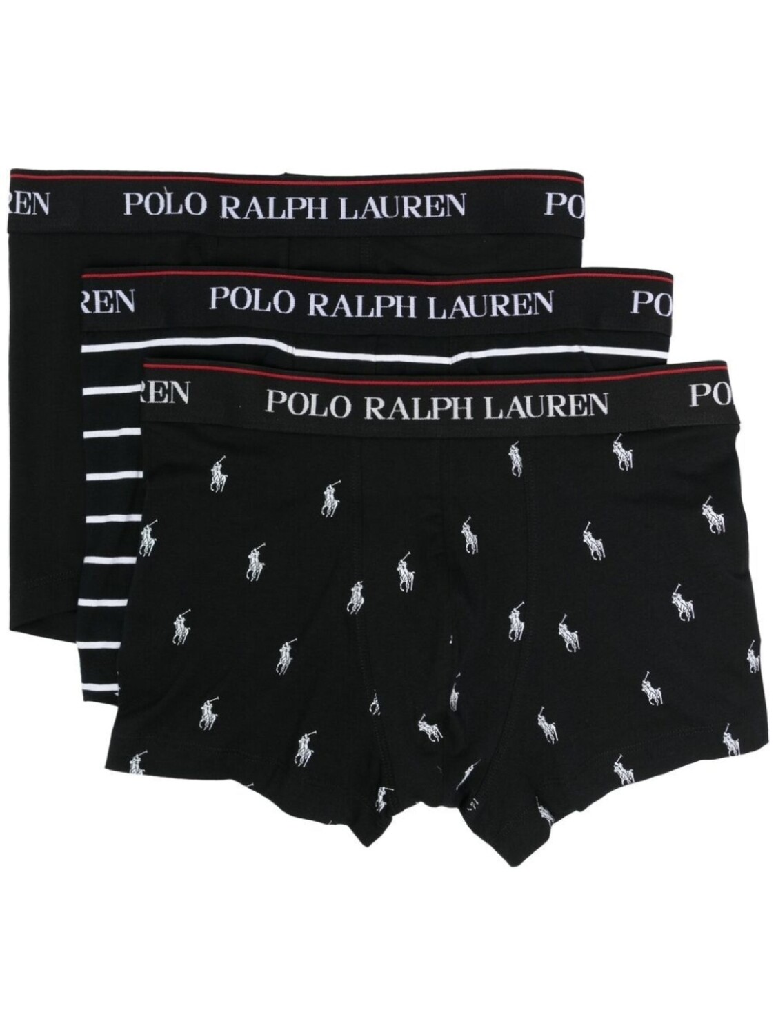 

Polo Ralph Lauren комплект из трех боксеров, черный