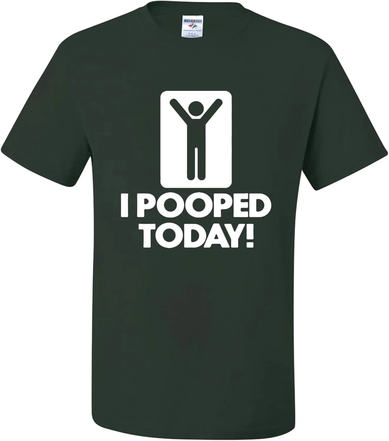 

Футболка мужская I Pooped Today wild custom apparel