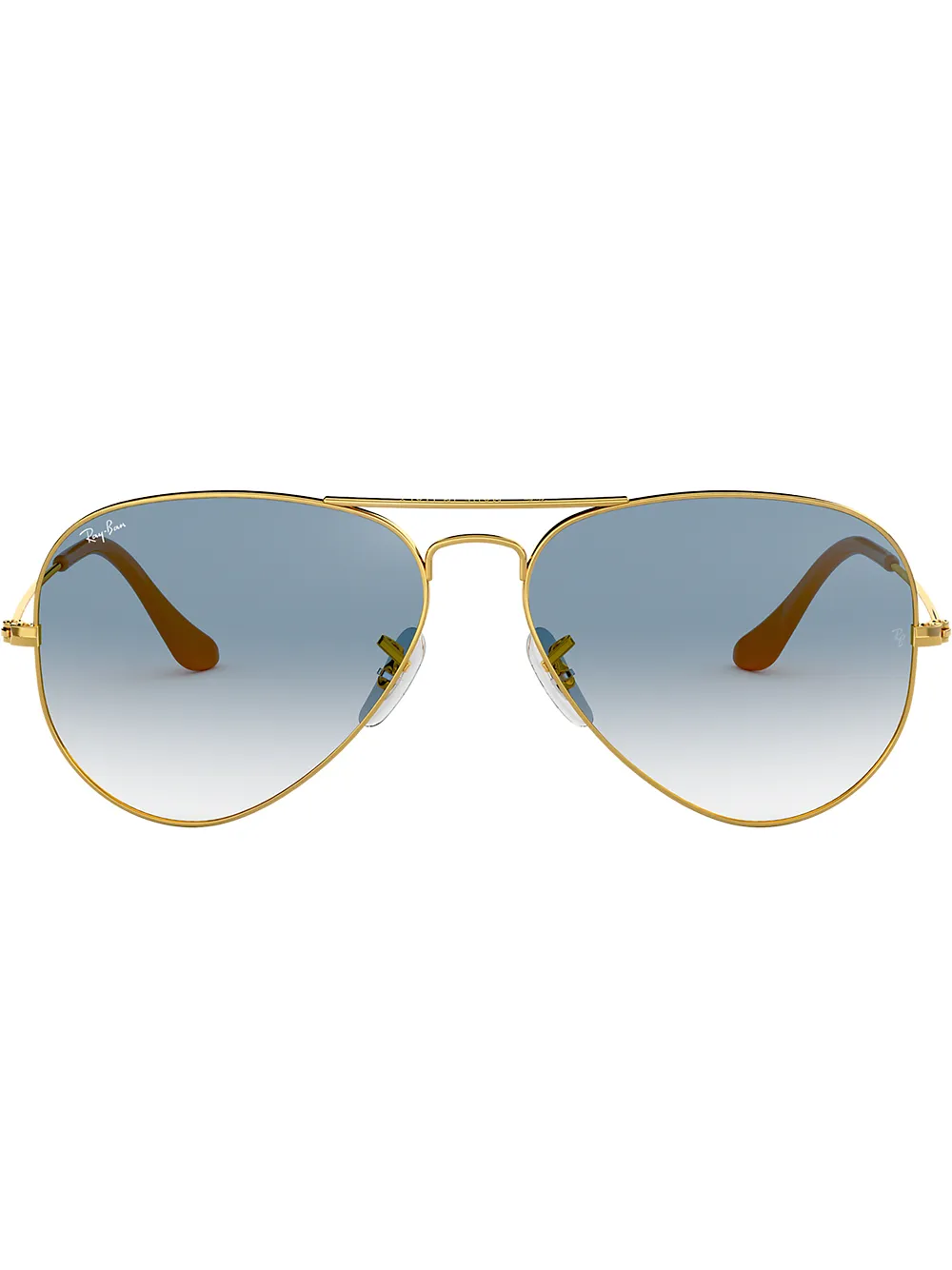 

Классические солнцезащитные очки-авиаторы Ray-Ban, золотой