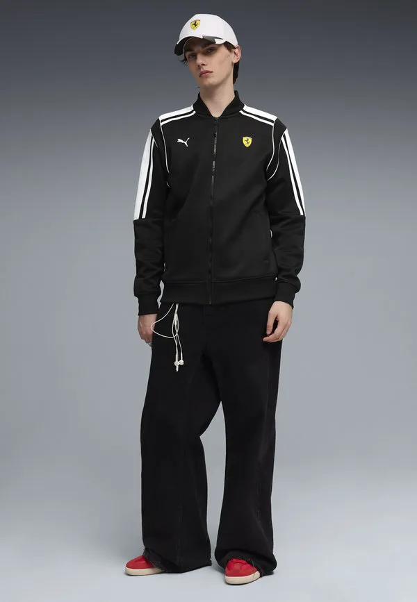 

Толстовка scuderia ferrari на молнии Puma, Black, Черный, Толстовка scuderia ferrari на молнии Puma, Black