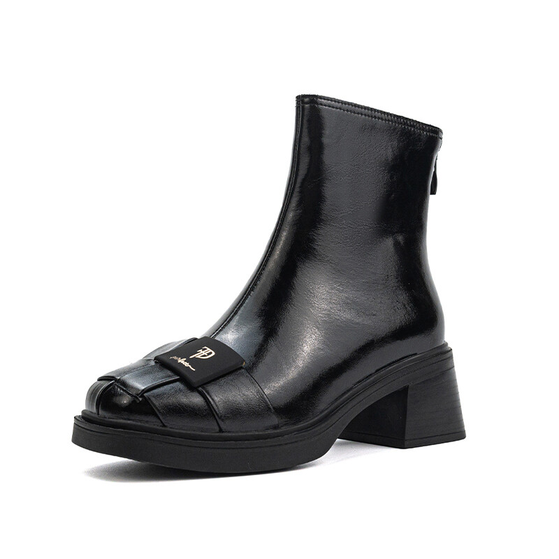 

Ботильоны женские Help, цвет Black Fleece-Lined