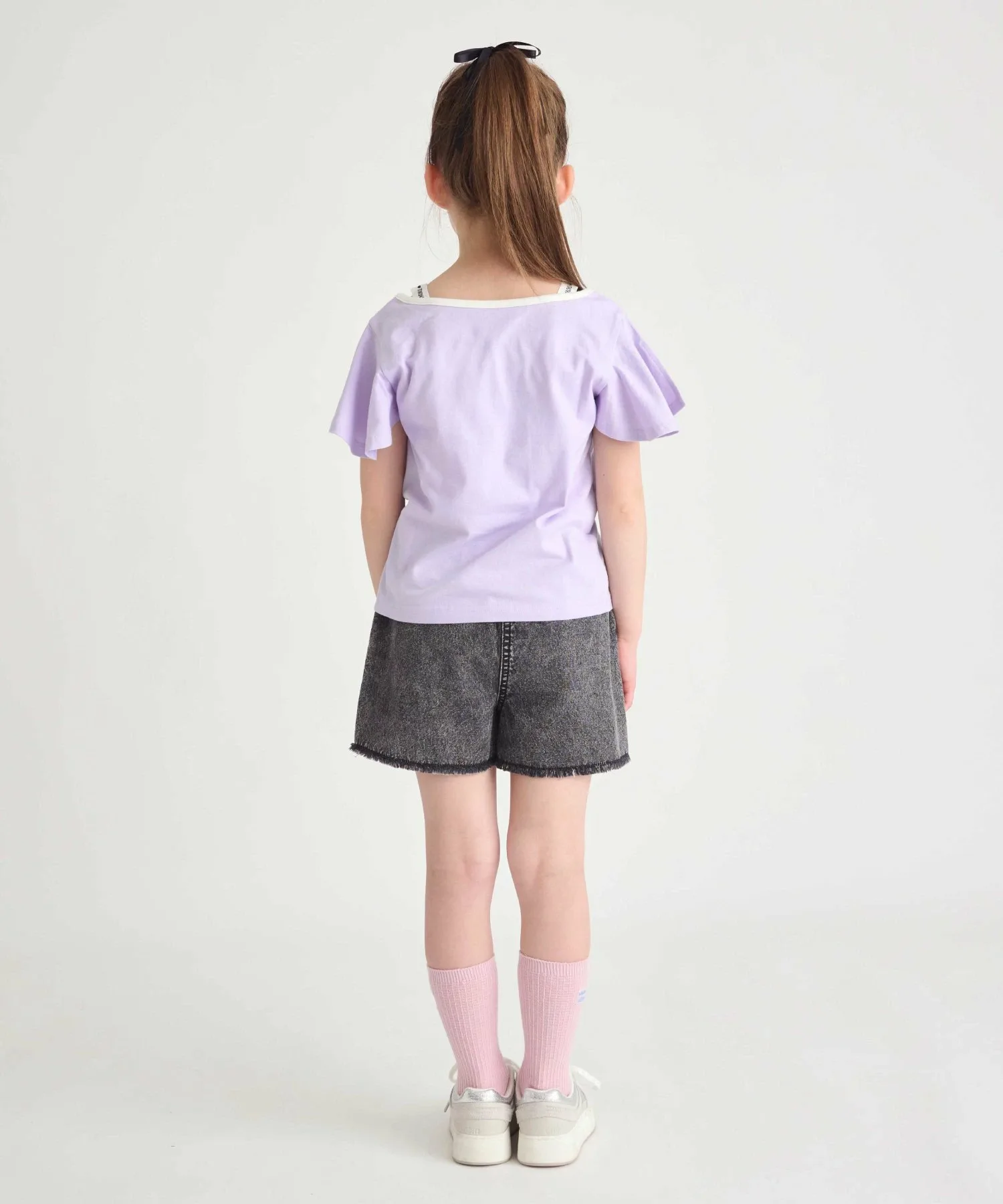 Футболка с короткими рукавами и логотипом Ever Closet, Blue Lavender — фото 3