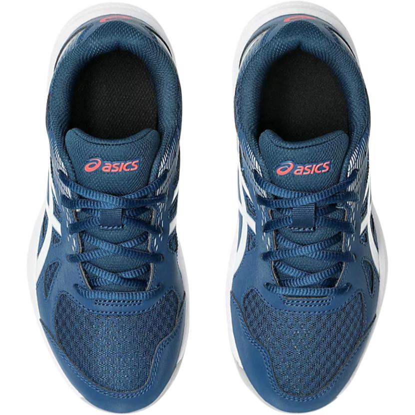 ASICS Gel Upcourt 6 устойчивые к истиранию низкие детские тренировочные кроссовки Blue для подростков — фото 4