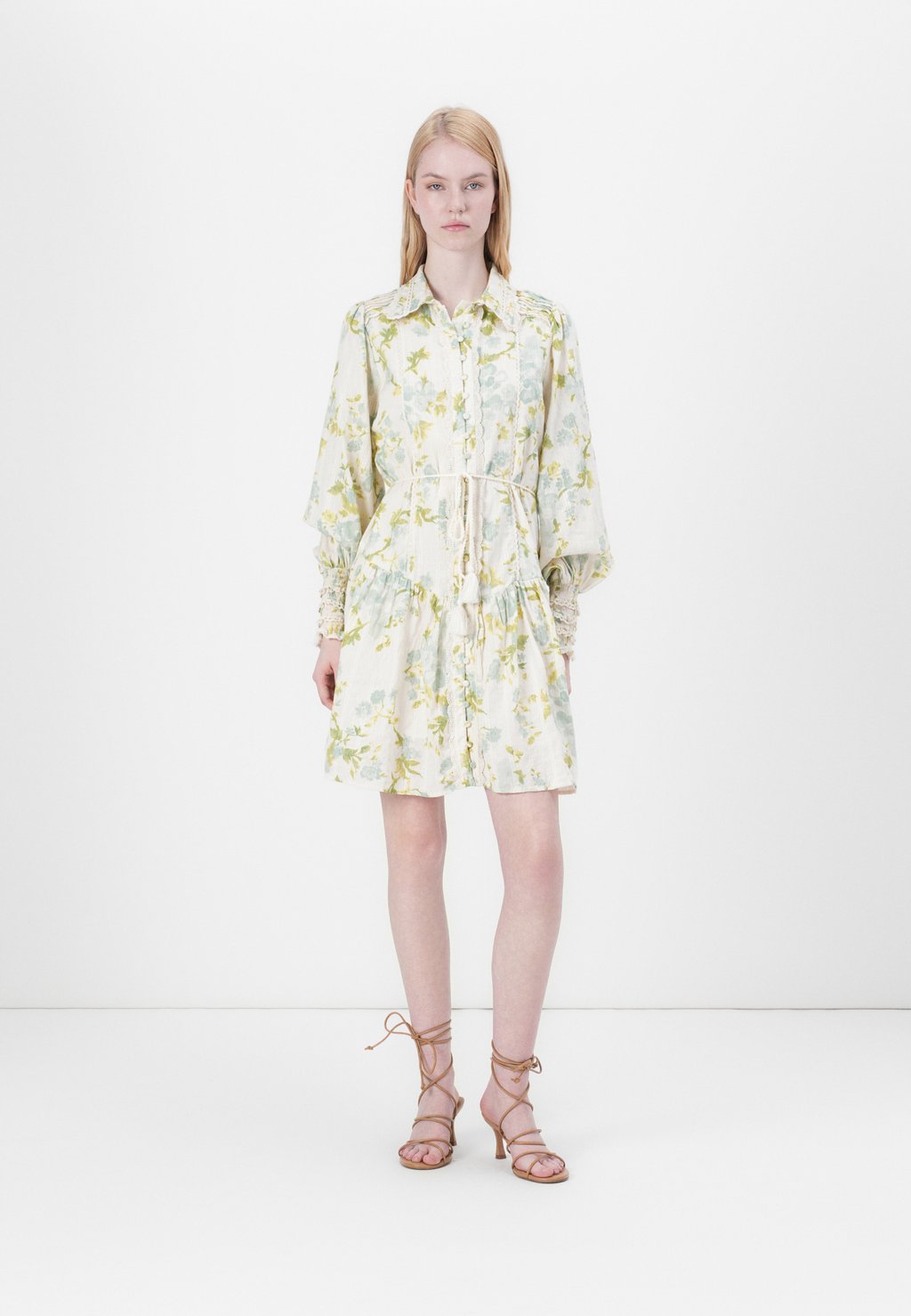 

Платье-рубашка SOMELLI SHIRT DRESS YAS, кремовый
