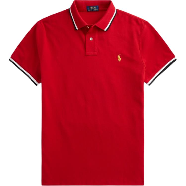 

Футболка поло мужская красная Polo Ralph Lauren