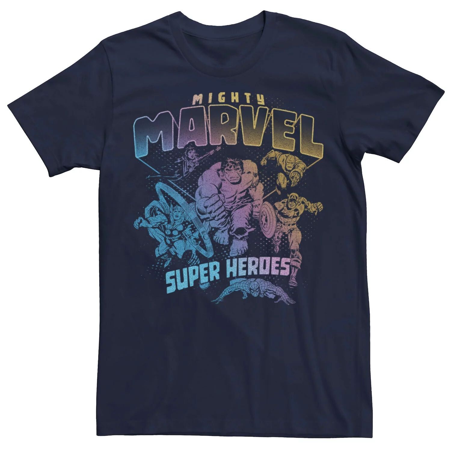 

Мужская футболка с комиксами Marvel Mighty Marvel Licensed Character