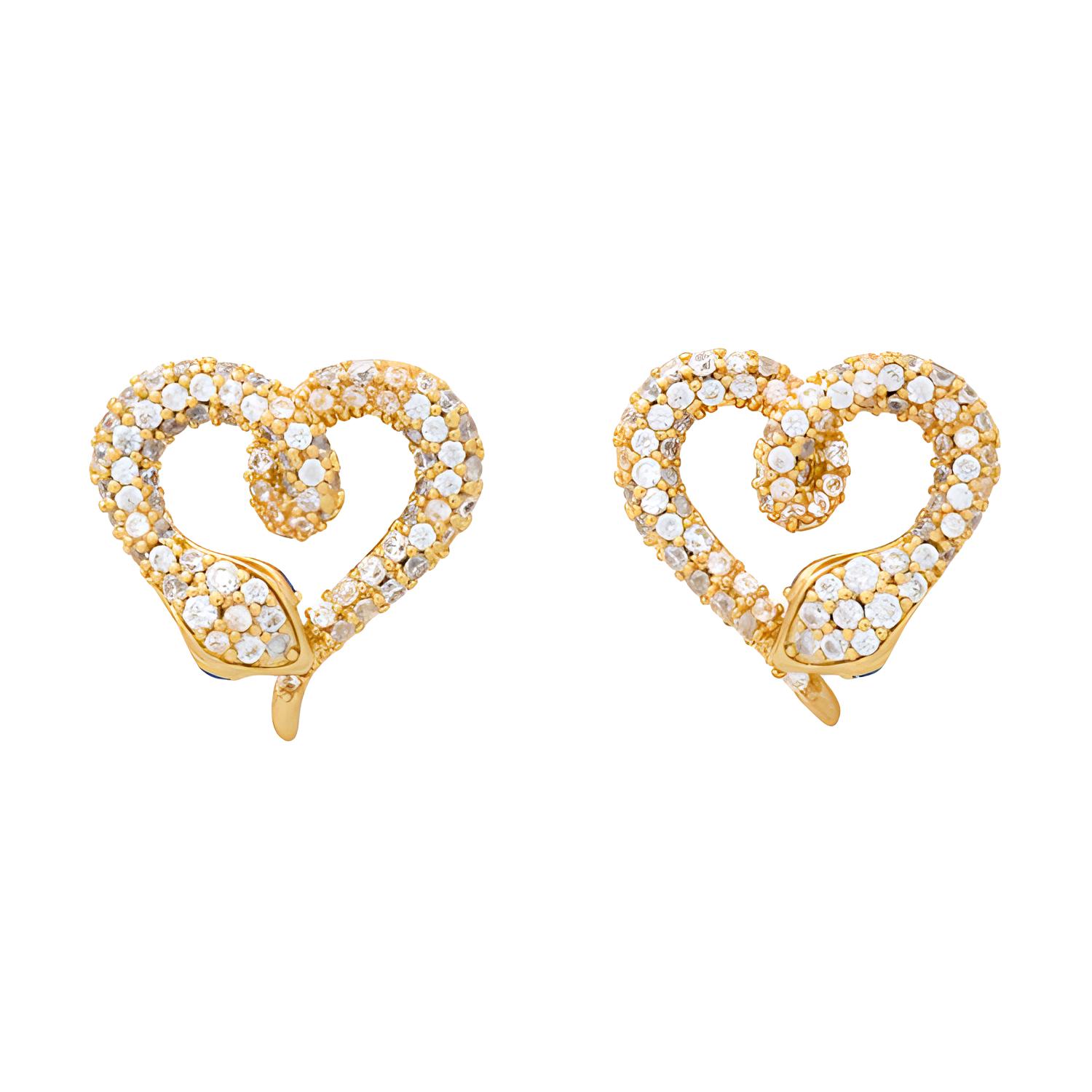 

Kate Spade Серьги из сплава с кубическим цирконием и синтетической шпинелью unisex gold