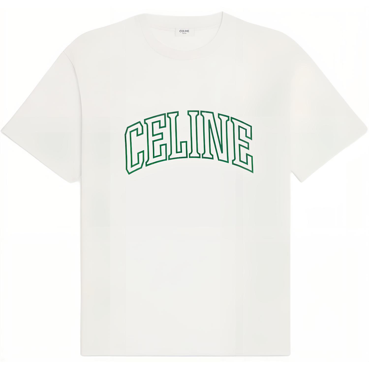 

Свободная футболка CELINE, Ecru