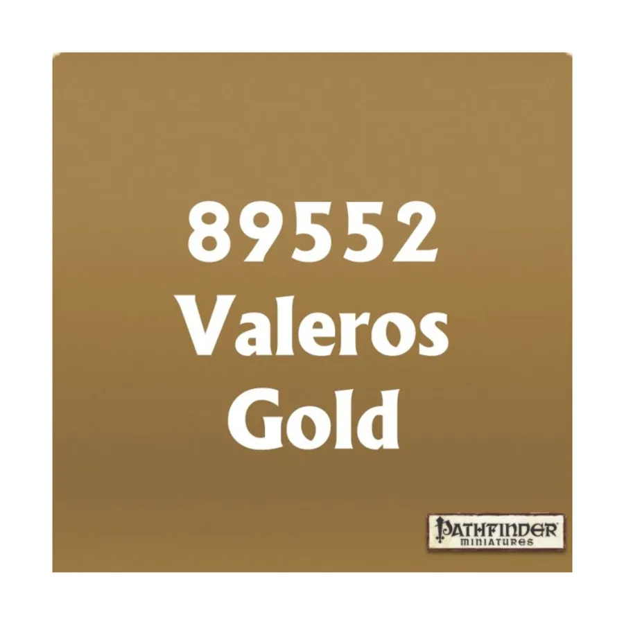 

Валерос Голд, Master Series Paints - Pathfinder Colors