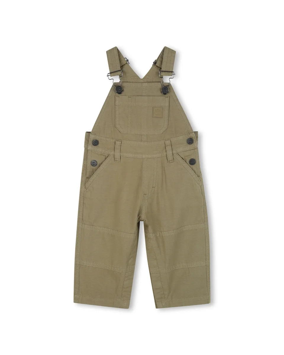 

Детский слюнявчик зеленого цвета из хлопка Timberland