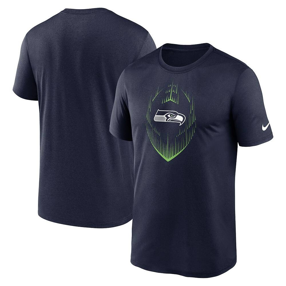 

Мужская темно-синяя футболка Nike Seattle Seahawks Primetime Legend Icon Performance, цвет Sea Navy