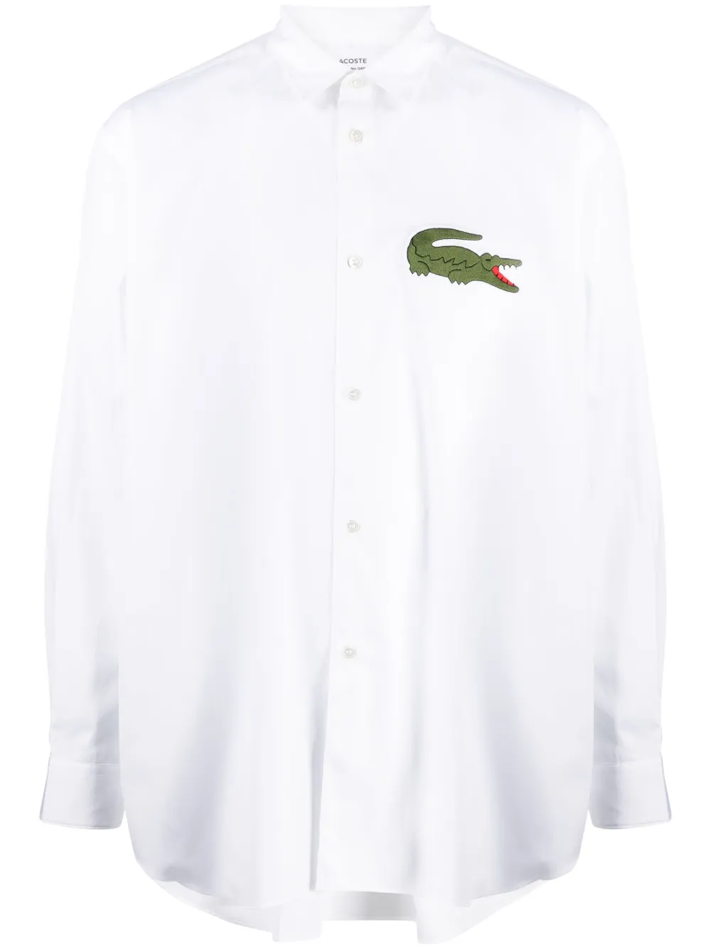 

Рубашка с нашивкой-логотипом Comme Des Garçons Shirt, белый