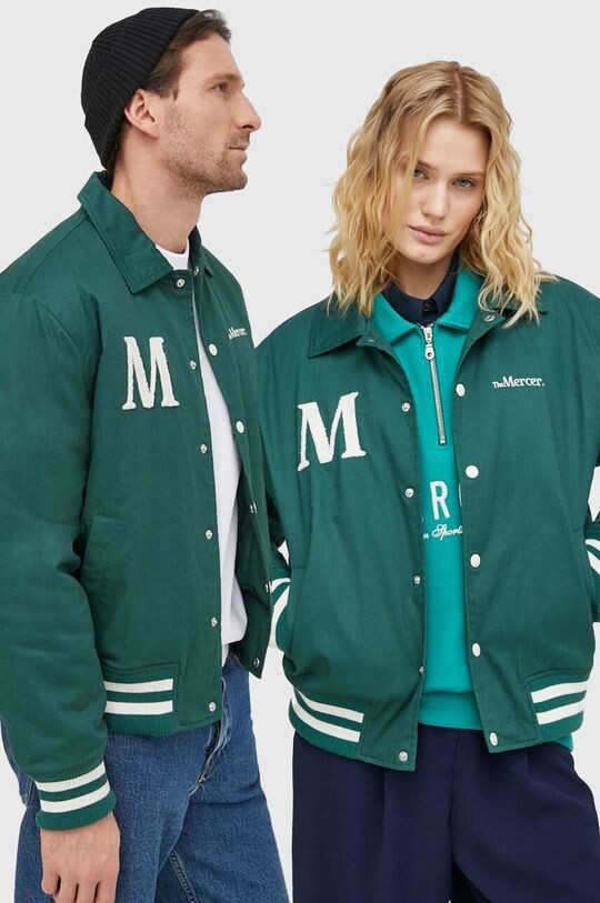 

Хлопковая куртка-поло Varsity Polo Mercer Amsterdam, зеленый