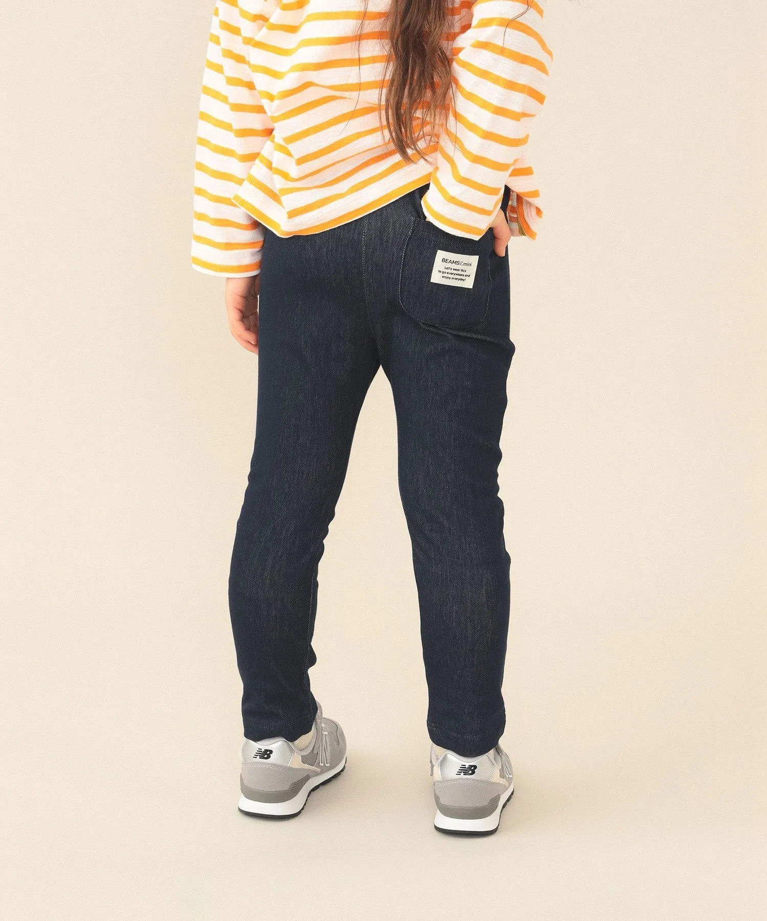 Брюки Mainichi GOGO (70-120 см) 26SS, для школы/детского сада, для детей Beams Mini, Denim style