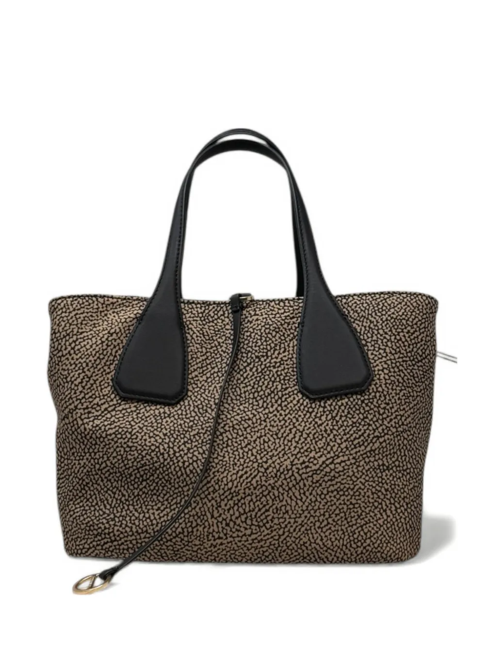 

Сумка через плечо с принтом Borbonese, черный