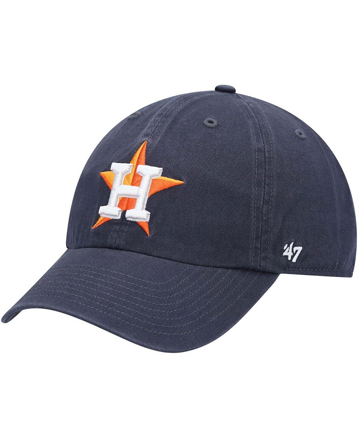 

Мужская темно-синяя регулируемая шляпа Houston Astros Heritage Clean Up '47 Brand