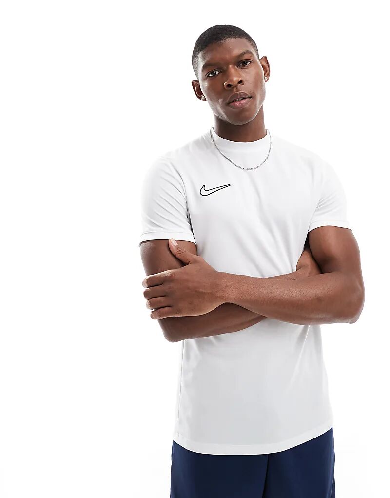 Топ Academy 25 Dri-FIT белого цвета Nike Football