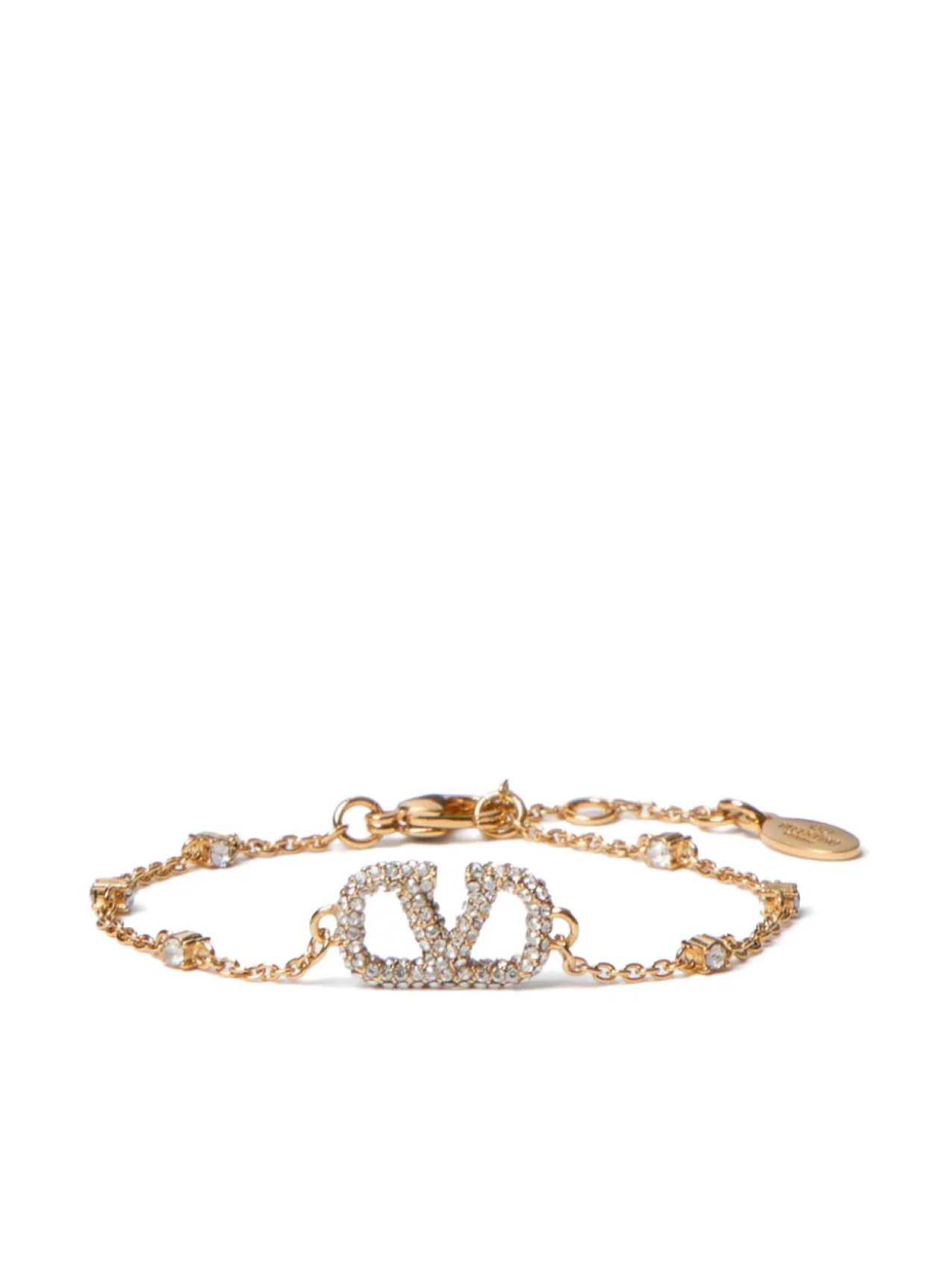 

Браслет с логотипом VLogo Signature Valentino Garavani, золотой