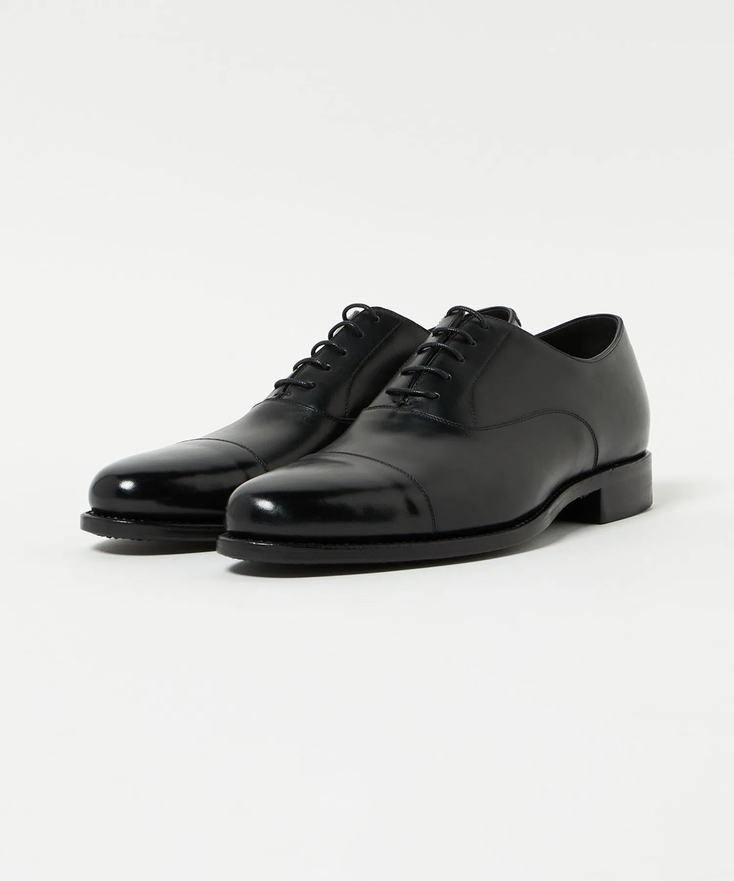 Мужские туфли UNITED ARROWS LEATHER CAPTOE/SHOES — фото 2