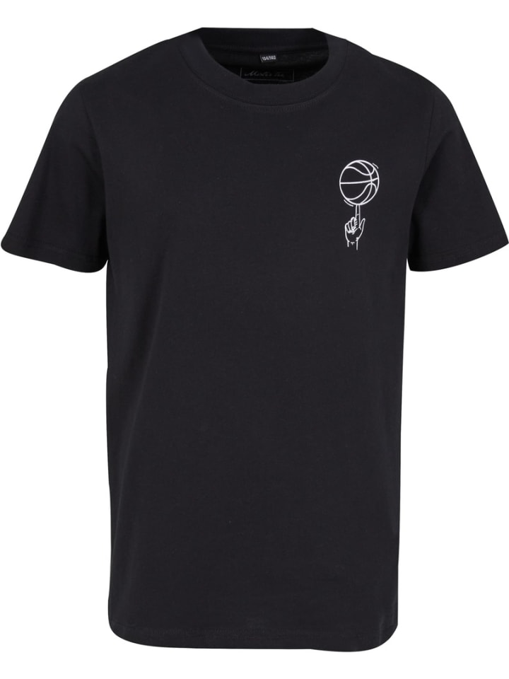 

Футболка Kids Team Tactics Tee черного цвета Mister Tee