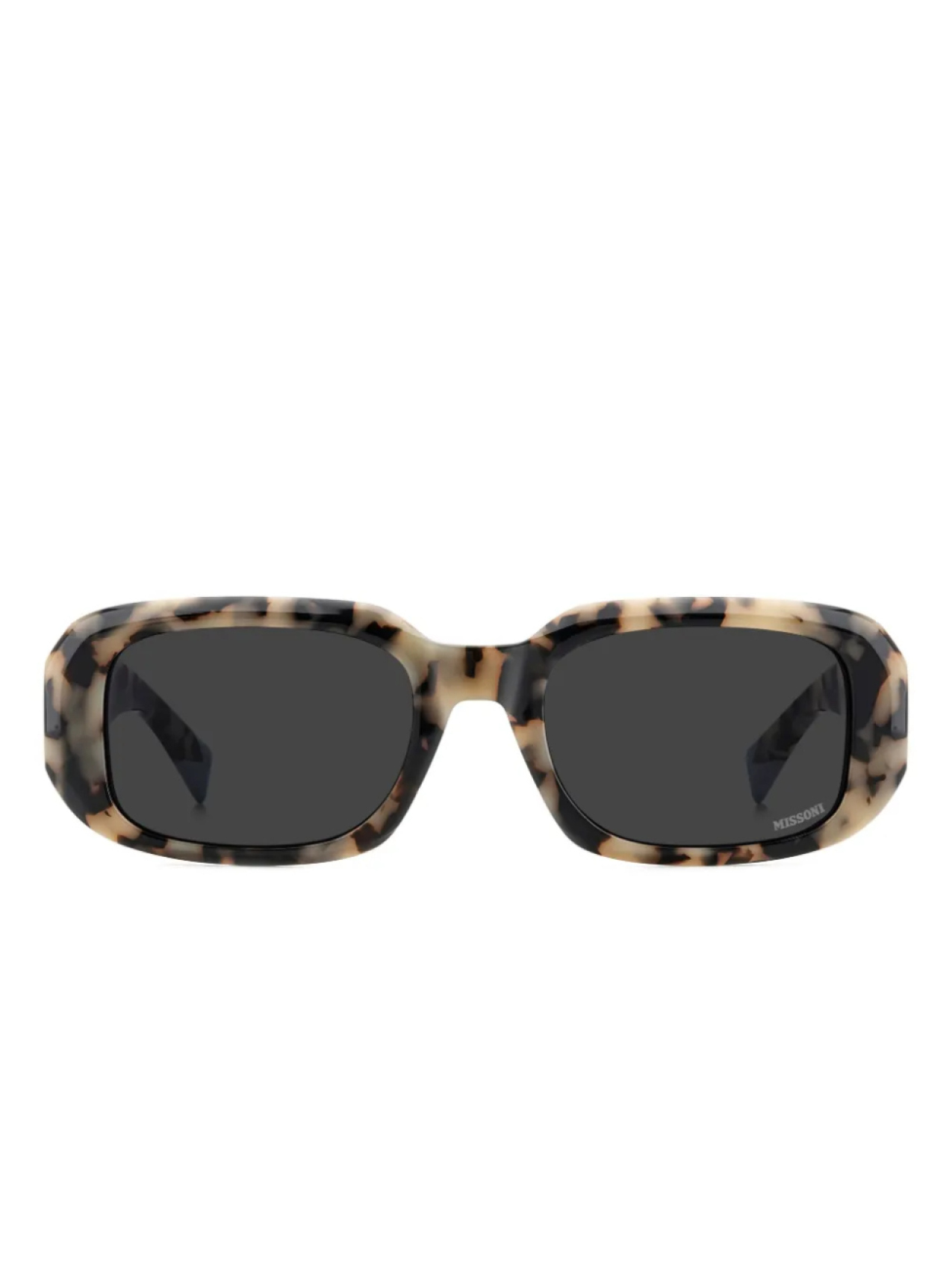 

MISSONI EYEWEAR солнцезащитные очки с логотипом, коричневый