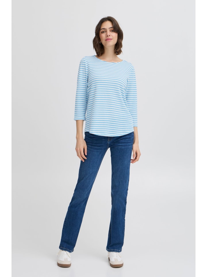 

Fransa Футболка FRJOSIE TEE 2, стандартный крой, цвет лазурно-голубой