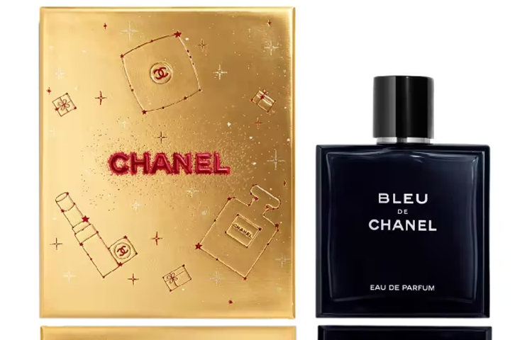 CHANEL Мужской парфюм Azure Men 2022 Christmas Edition, деревянный туалетный парфюм, 100 мл, грейпфрут и ладан — фото 2
