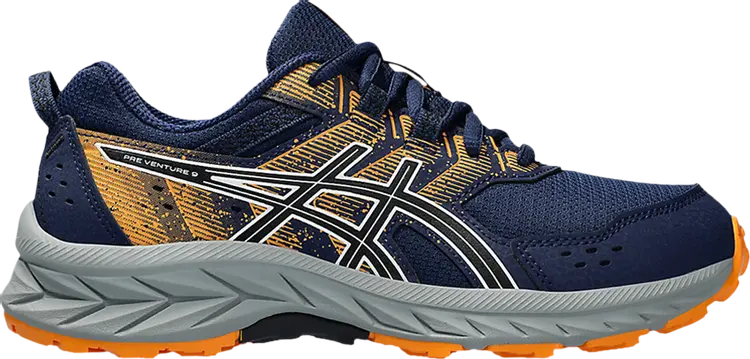 

Кроссовки Gel Venture 9 GS 'Blue Expanse Orange', синий