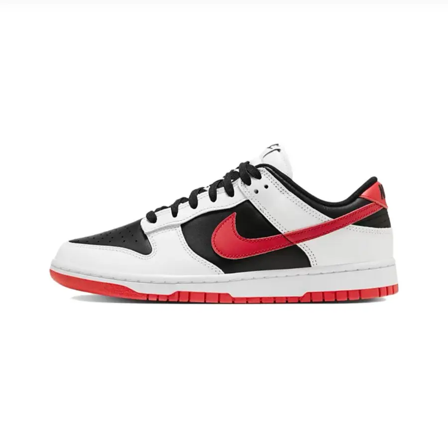 

Кроссовки Nike Dunk Skateboard Shoes Unisex Low-Top Black/Red