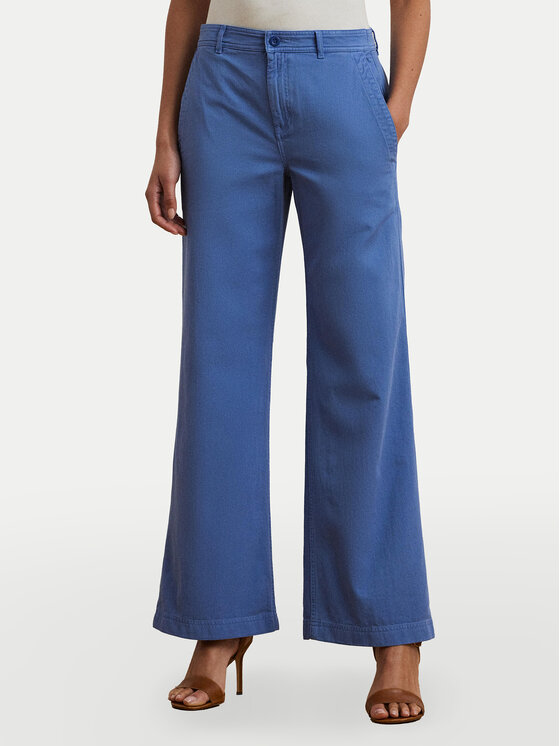 

Брюки прямого кроя 200965654003 Lauren Ralph Lauren, синий