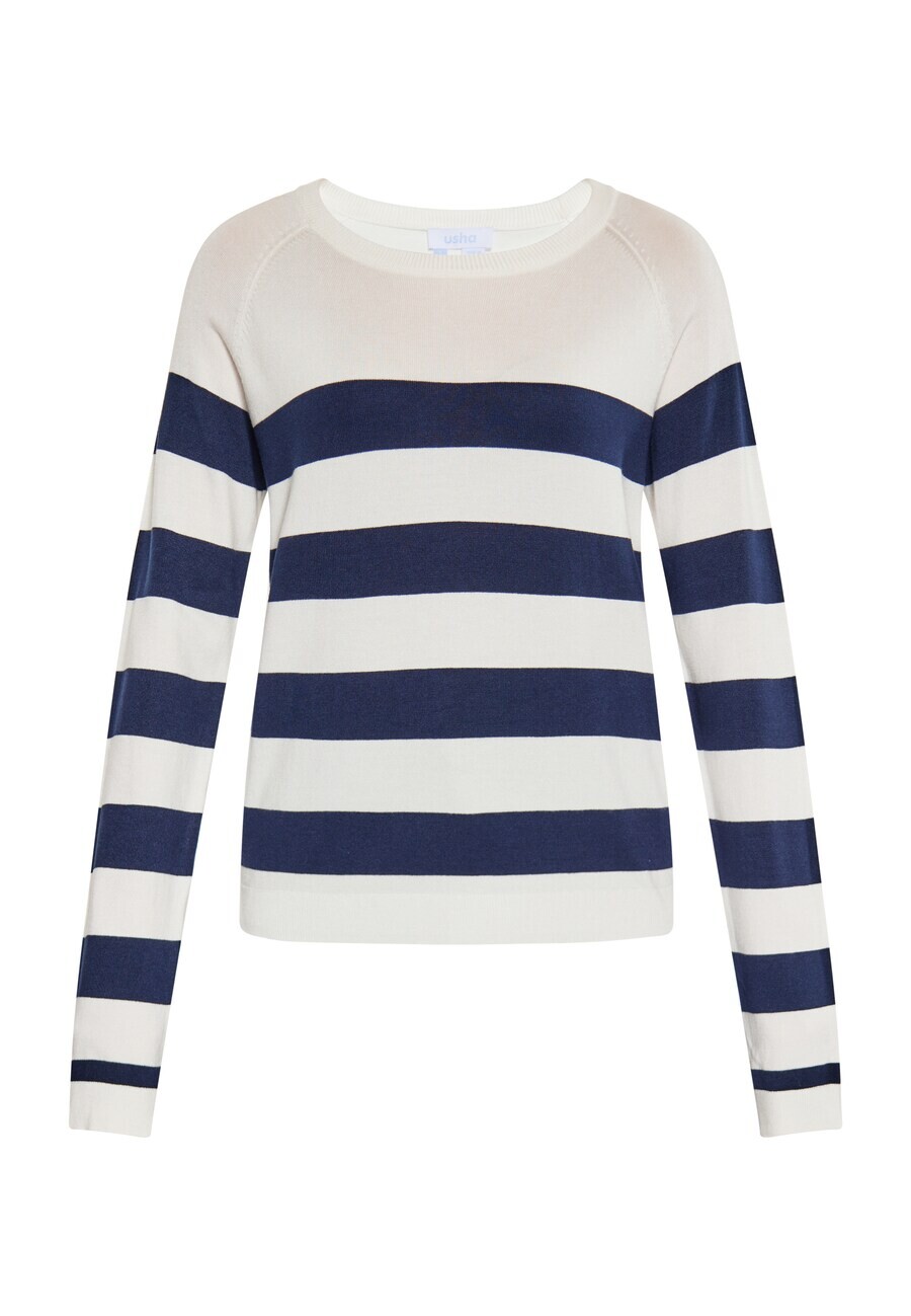 

Тонкий вязаный свитер usha BLUE LABEL Sweater, белый