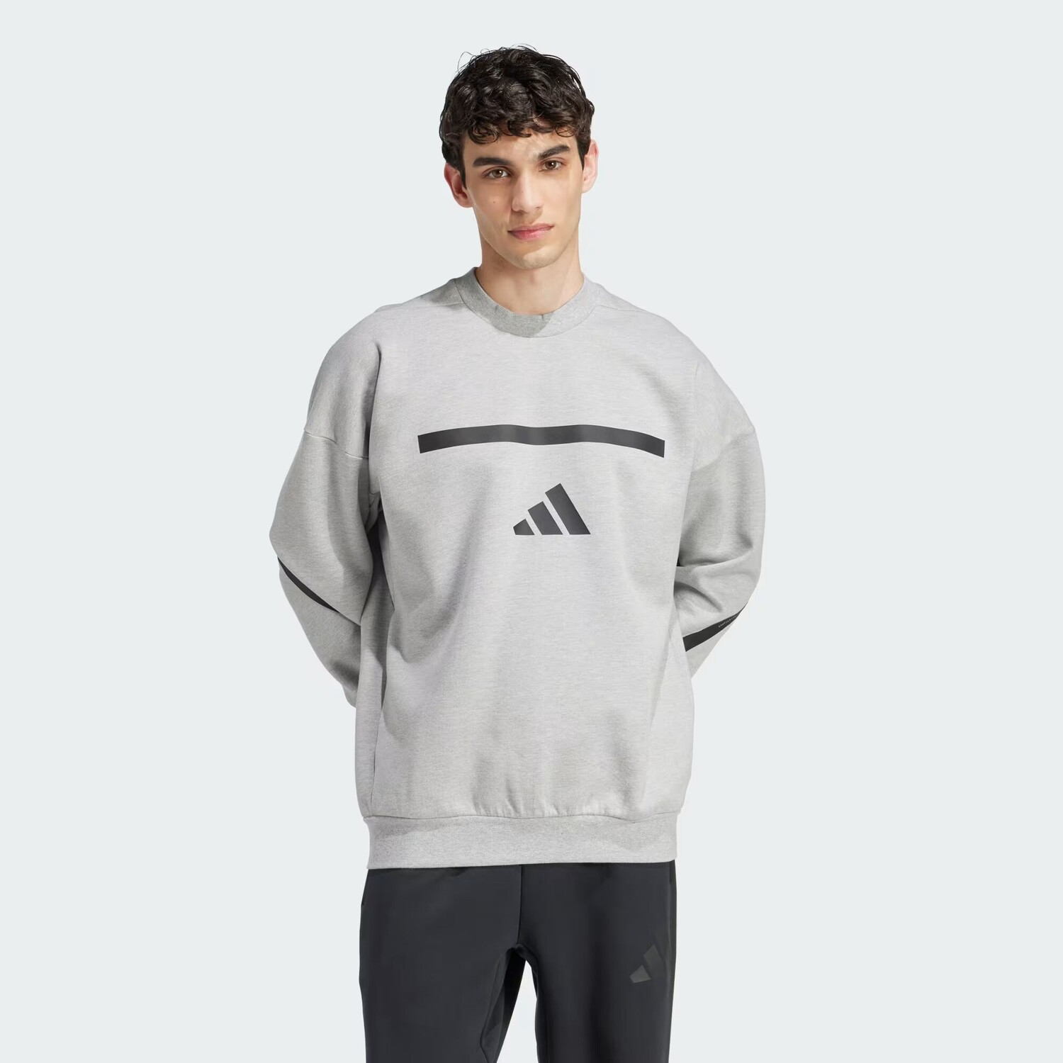 

Z.N.E. Фуфайка Adidas, цвет Medium Grey Heather
