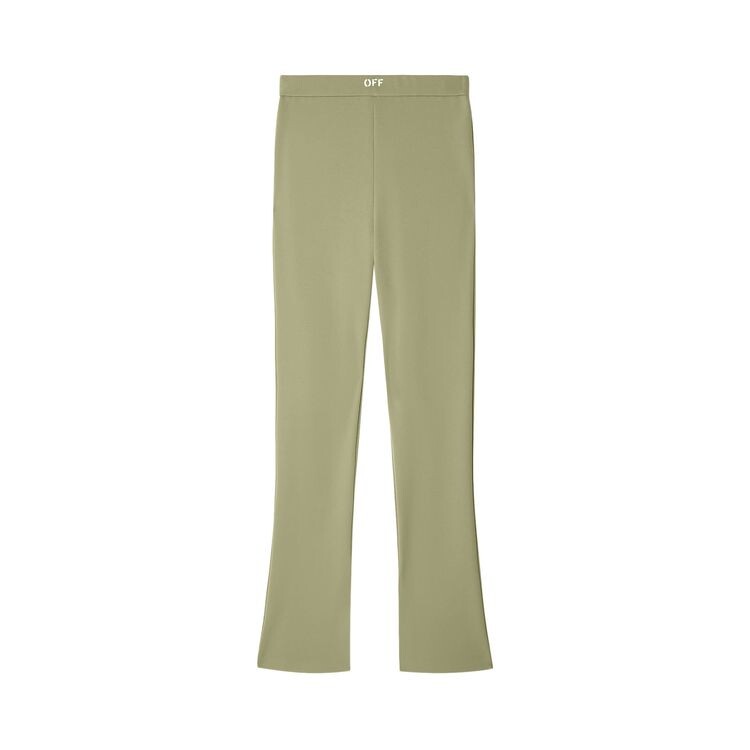 

Леггинсы Off-White Sleek Split Leggings Green, зеленый
