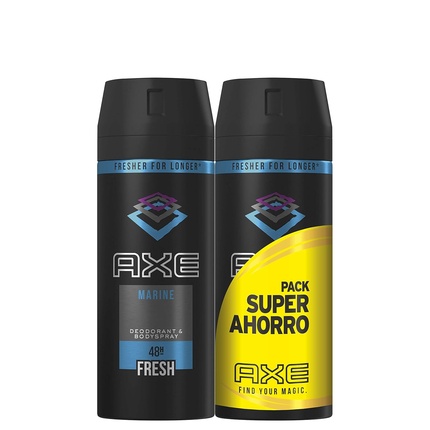 

Дезодорант Axe Marine 150 мл - Упаковка из 2 шт Axe/Lynx