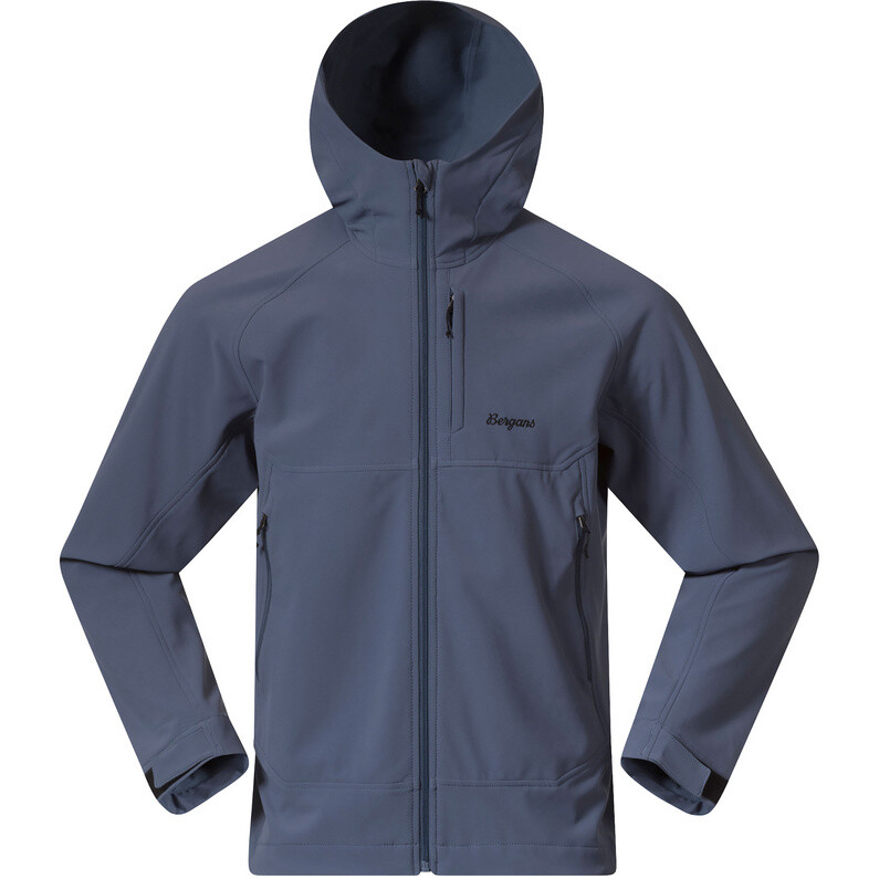 

Мужская куртка с капюшоном Vaagaa Softshell Bergans, синий
