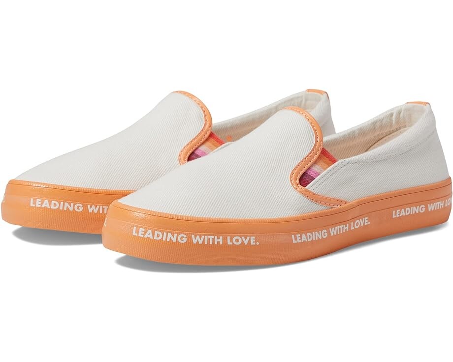 

Кроссовки Sperry Crest Slip-On Pride, слоновая кость, Бежевый, Кроссовки Sperry Crest Slip-On Pride, слоновая кость