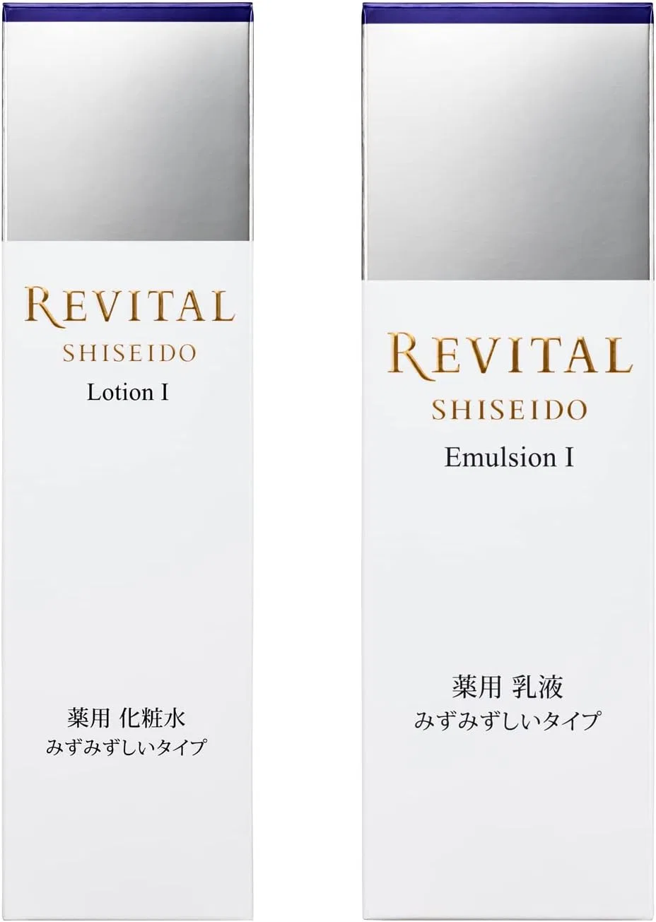 Набор Shiseido — И эмульсия Revital Medicated набор 170 мл + 130 мл свежий тип — фото 2