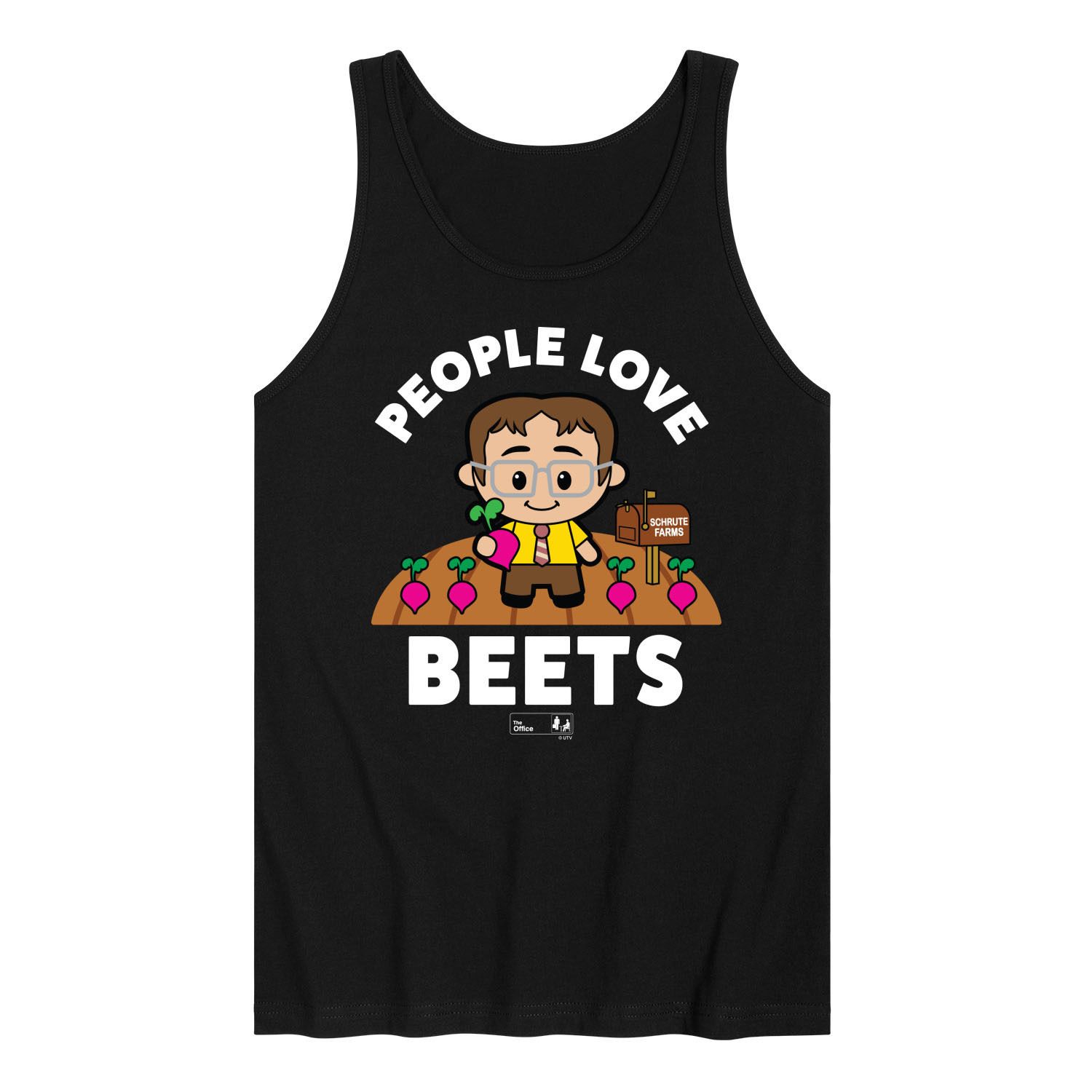 

Мужская майка The Office People Love Beets Licensed Character