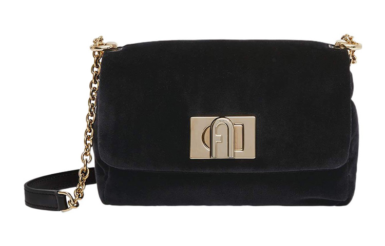 

Furla Сумка через плечо мини из велюра