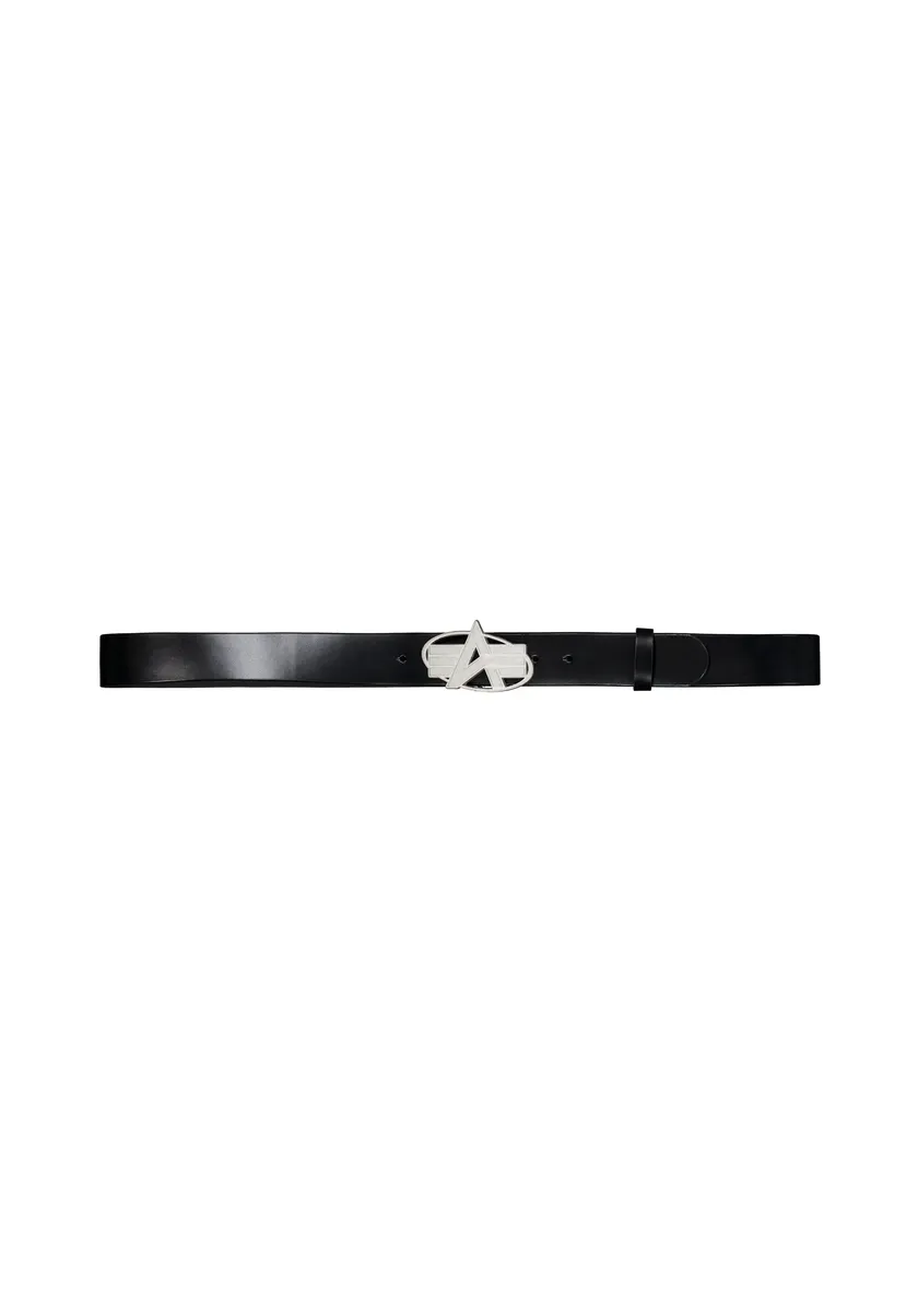 

Кожаный ремень Alpha Industries "Аксессуары Alpha Industries - Ремни Logo Belt", черный