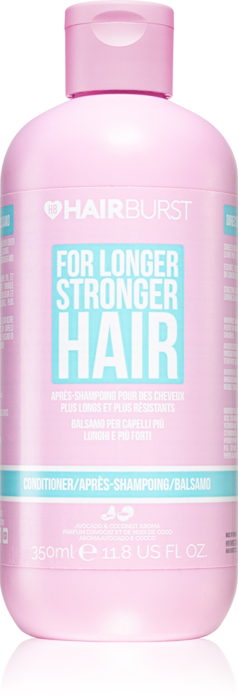 

Питательный кондиционер для более длинных и крепких волос, укрепляющий волосы и придающий им блеск. Hairburst, 350 мл