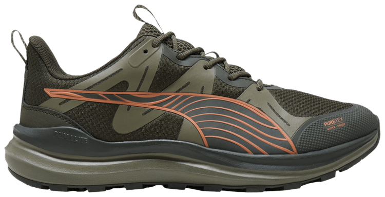 

Кроссовки Puma Reflect Lite Trail PURE-TEX 'Dark Olive', зеленый