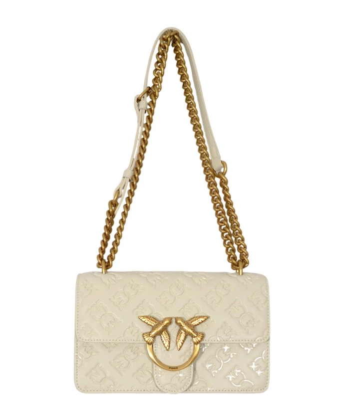 

Мини Сумка через плечо Love one Pinko, белый