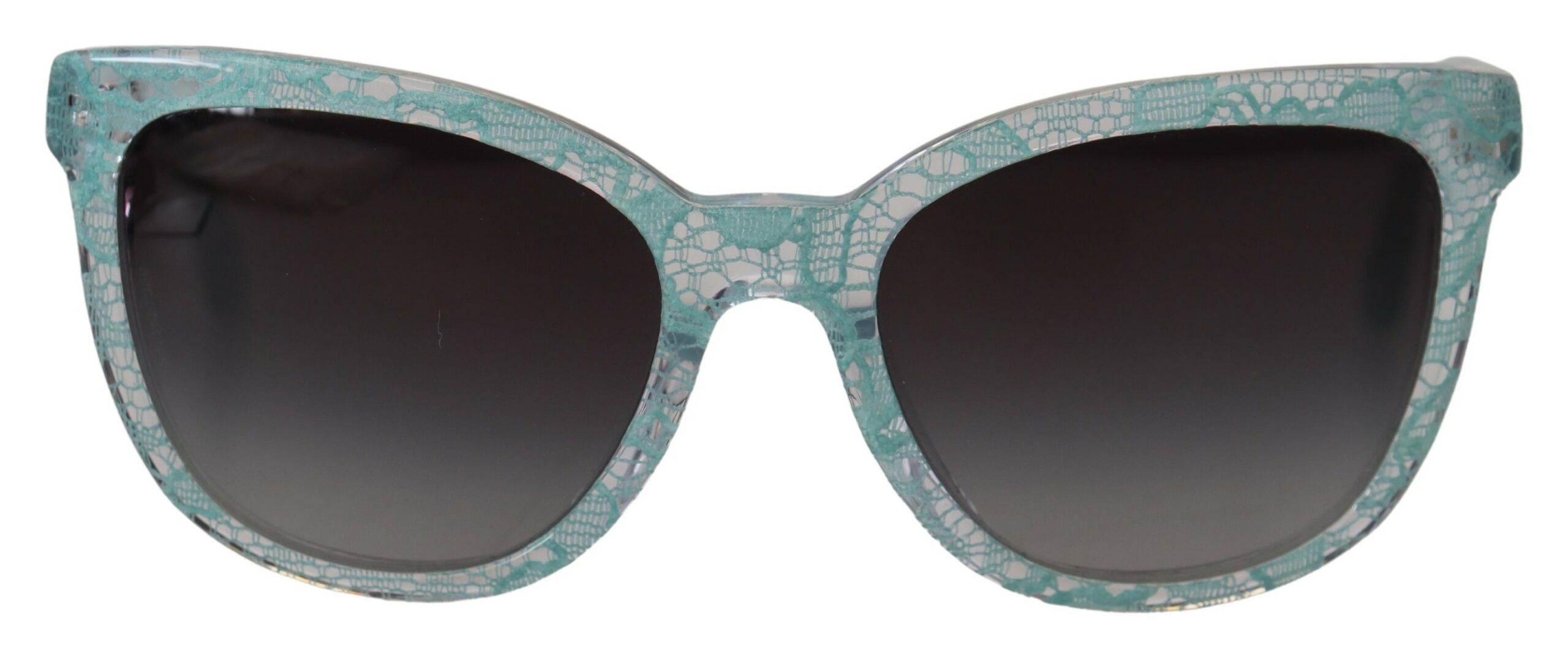 

Элегантные синие солнцезащитные очки с кружевной отделкой Dolce & Gabbana