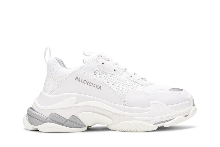 

Кроссовки Balenciaga Triple S Sneaker 'White Metal Grey', белый