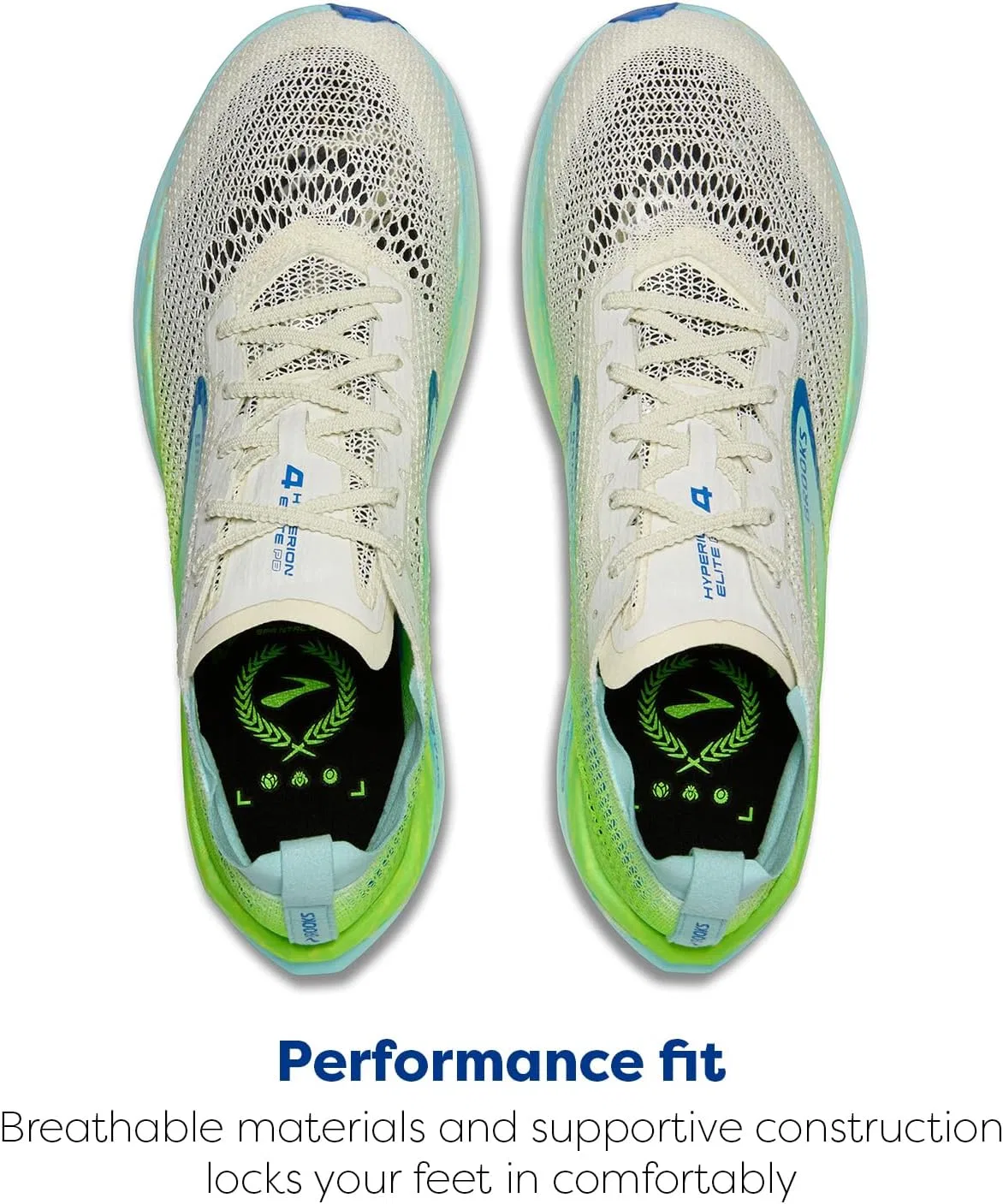 Кроссовки Brooks Unisex Hyperion Elite 4 Pb, Multicoloured — фото 4
