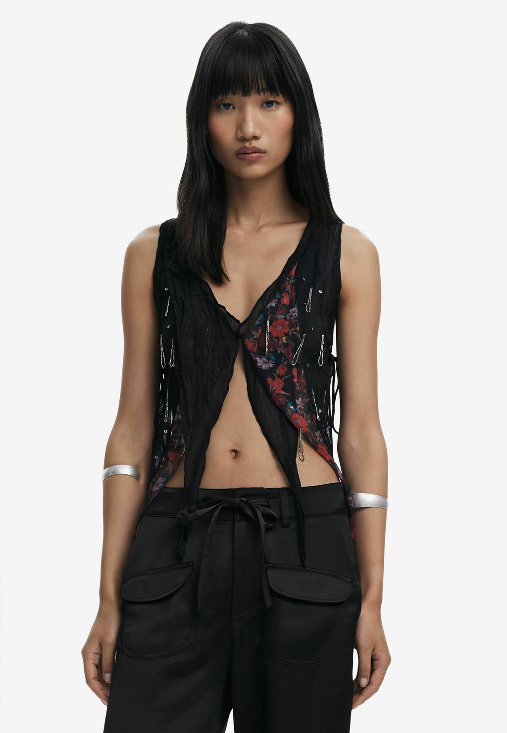 

Блуза ASYMMETRIC Desigual, черный